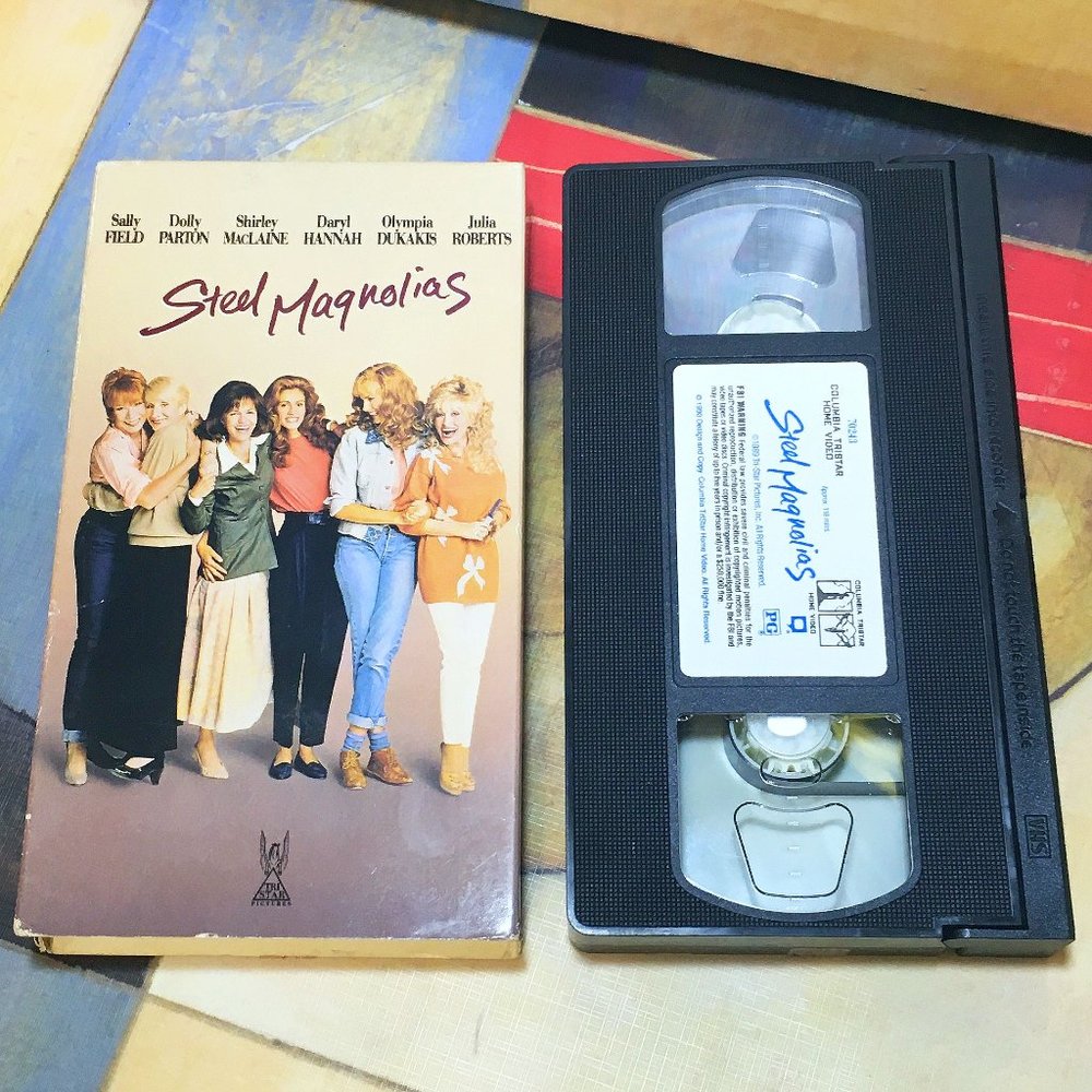 [VHS] STEEL MAGNOLIAS - 90's DOLLY PARTON - COMEDY DRAMA - *USED* VIDEO TAPE